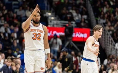 Knicks Confirm Karl-Anthony Towns’ Final Status for Tonight’s Game Against Atlanta