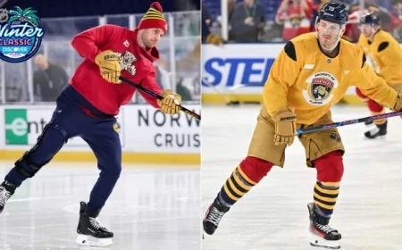 Barkov and Tkachuk Inspire Panthers’ Spirits Before Winter Classic