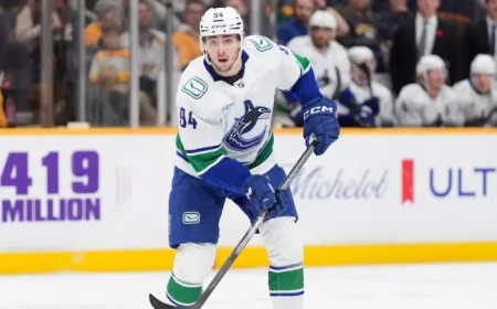 Canucks Extend Karlsson’s Contract by Two Years