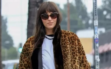 Dakota Johnson Channels ’80s “Working Girl” Look with Mom Melanie Griffith