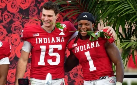Indiana Dominates Alabama in Historic Rose Bowl Victory