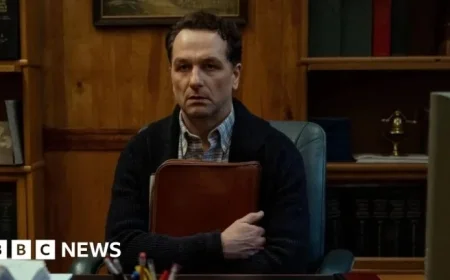 Matthew Rhys Stars as Mayor in Apple’s Widow’s Bay Cursed Town
