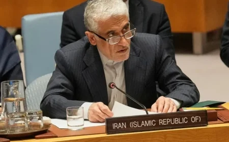 Iran Calls on UN to Address Trump’s ‘Reckless’ Protest Threats