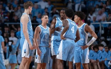 Tar Heels Tackle SMU in ACC Road Opener Saturday