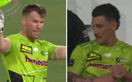 Warner Shatters Records with Stunning BBL Performance