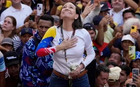 María Corina Machado Declares Freedom as Maduro Falls