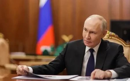 Russia Shares Video of Downed Drone, Kyiv Denies Putin Attack