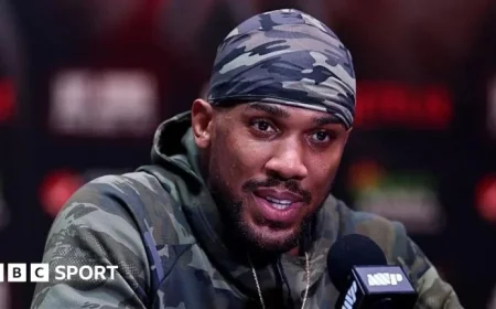 Anthony Joshua Returns to UK Following Tragic Nigeria Crash