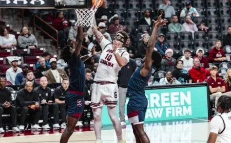 Gamecocks Open SEC Play by Hosting No. 11 Vanderbilt Saturday