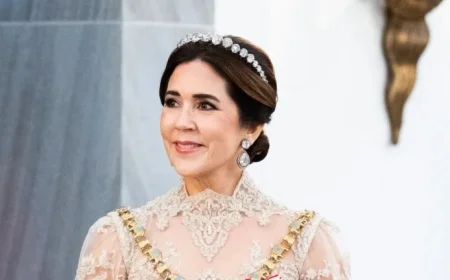 Queen Mary of Denmark Shines in Diamond Tiara at Copenhagen Gala