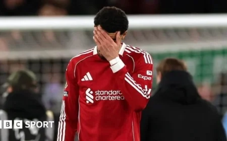 Ekitike’s Miss Highlights Liverpool’s 0-0 Stalemate with Leeds at Anfield