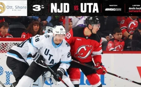 Devils Face Mammoth in New Year’s Showdown | Preview
