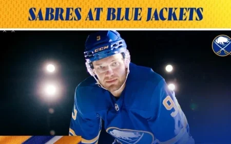 Sabres Face Off Against Blue Jackets