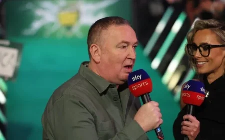 Sky Sports Pundit Exits World Darts Championship Coverage Immediately