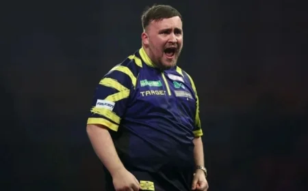 Luke Littler Aims for Second World Darts Title to Join the Greats