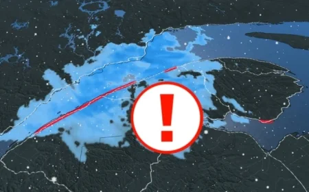 First Storm of 2026 Closes Multiple Road Sections