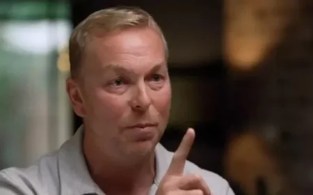 Sir Chris Hoy Makes First Public Appearance After Bike Crash