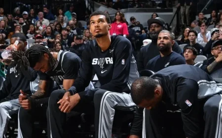 Victor Wembanyama Sidelined Saturday Due to Knee Soreness