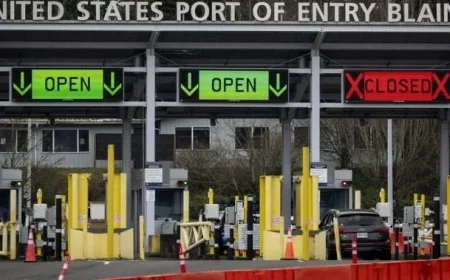 Canadian Woman Arrested for Illegally Crossing U.S. Border, Assaulting Agent