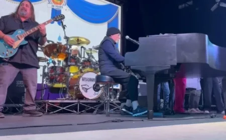 Billy Joel Surprises Wellington with Two-Song Performance for 30th Birthday