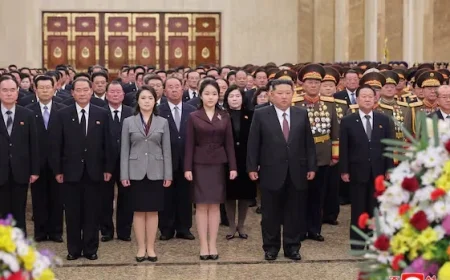 Kim Jong-un’s Daughter Visits Mausoleum, Signaling Heir Potential in North Korea