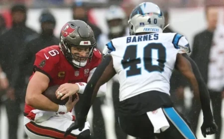 Panthers and Buccaneers Battle for NFC South Title in Week 18 NFL