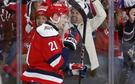 Protas Sidelined by Lower-Body Injury for Capitals vs. Blackhawks Clash