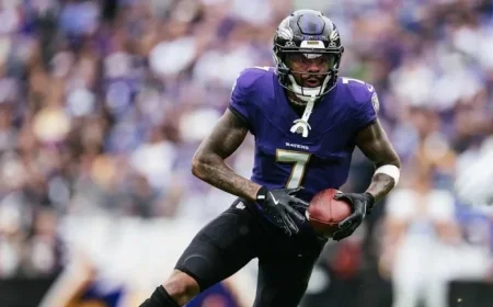 Rashod Bateman to Miss Steelers Game