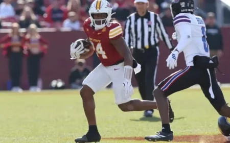 Iowa State Running Back Visits Badgers for Potential Transfer