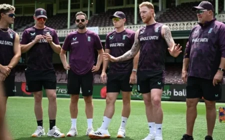 England Announce Squad for Fifth Ashes Test