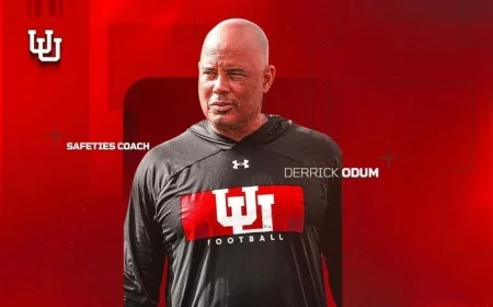 Derrick Odum Appointed as Utah Football Safeties Coach