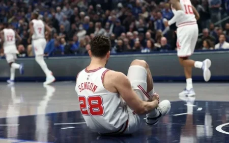 Rockets’ Sengun Exits Game Early Due to Ankle Sprain