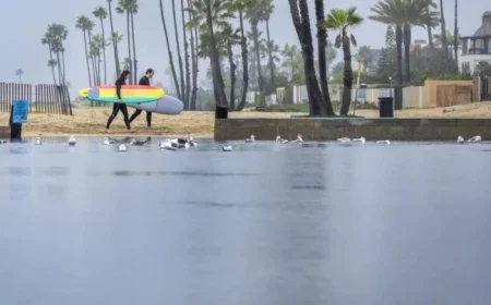 Storms Batter Santa Barbara and Ventura, Rain Expected Until Tuesday