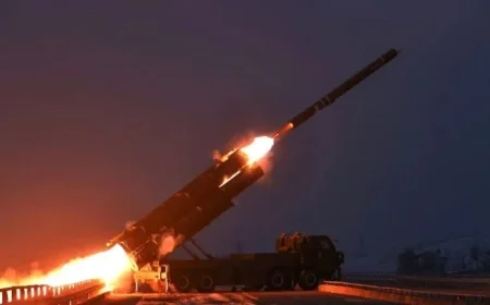 North Korea Launches Missiles Amid South Korean Leader’s Visit to China