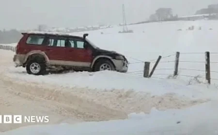 Snow and Ice Disrupt Travel in Northern Scotland: Warnings Issued