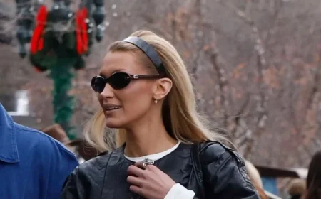 Bella Hadid Elevates Off-Duty Model Style in Aspen