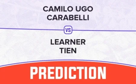 Camilo Ugo Carabelli vs Learner Tien Forecast – ATP Brisbane 2026