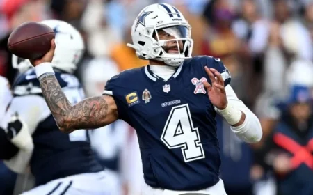Dallas Cowboys Miss Playoffs, But Quarterback Eyes Historic Achievement