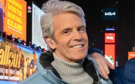Andy Cohen Speaks Out on Plastic Surgery Rumors Post New Year’s Special