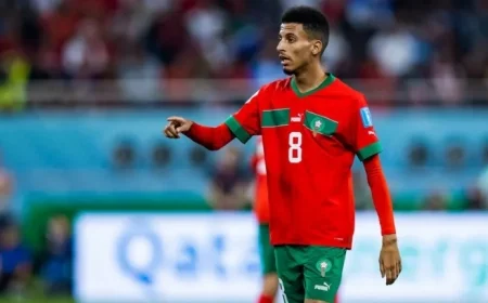 CAN 2025: Morocco’s Azzedine Ounahi Injured, Out Against Tanzania