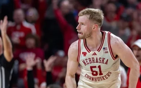 Huskers Defeat No. 9 Spartans in Thrilling Matchup