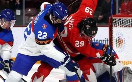 Canada Advances to World Junior Semifinals with Dominant Performance