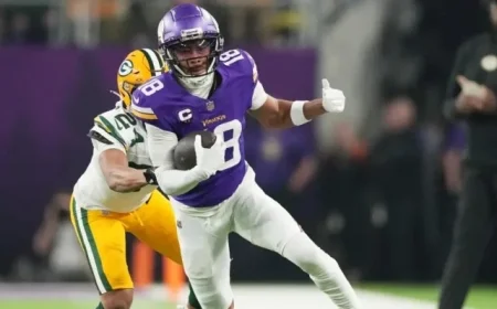 Vikings vs. Packers: Flores’ Future and Jefferson’s 1,000-Yard Quest