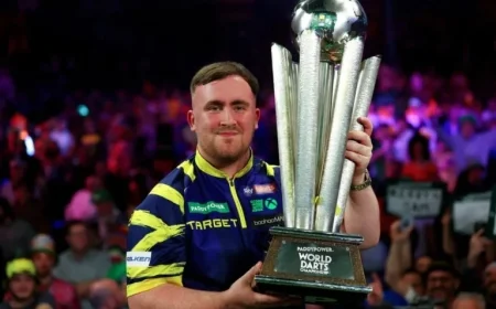 Luke Littler, 18, Clinches Second Consecutive World Darts Championship Victory