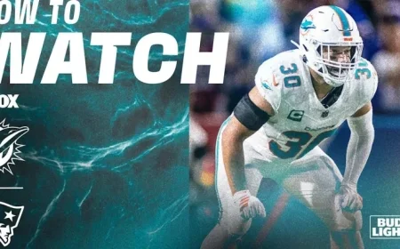 Dolphins Clash with Patriots in Miami vs. New England Showdown