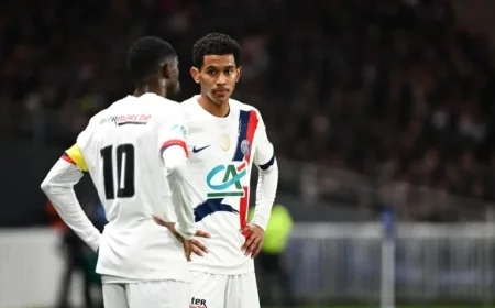 PSG Lineup: Mayulu Leads, Marquinhos, Barcola, Kvaratskhelia Benched for PFC Derby