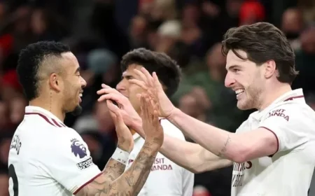 Arsenal’s Upcoming Fixtures Compared to Man City and Aston Villa