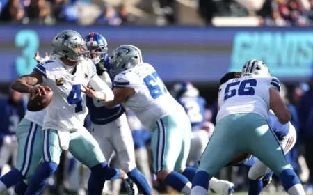 Joe Milton Steps in for Dak Prescott’s Second Half