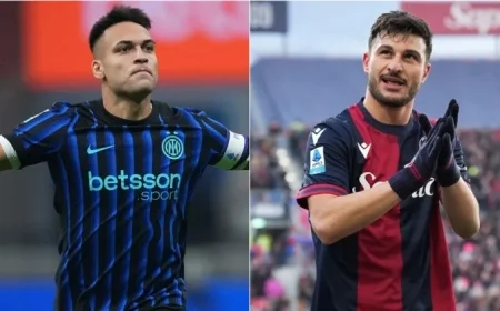 Serie A Clash: Inter Battles Bologna