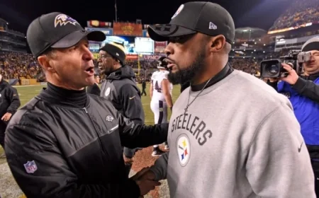 Steelers Battle Ravens in Crucial NFL Week 18 AFC North Clash